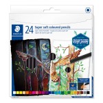 Staedtler Super Soft ColorPencils Metal Set 24col, ST-149C-M24
