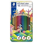 Staedtler Noris Coloured Pencils Metal Set=12col., ST-185-M12