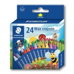 Staedtler Staedtler Wax Crayon St=24col, ST-2200-NC24