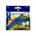 Staedtler Noris Club Jumbo Wax Crayon 12col, ST-2290-NC12