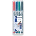 Staedtler Lumocolor OHP non-perm pk=4col, ST-311-WP4-S