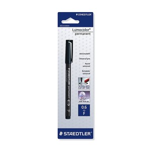 Staedtler Lumocolor perm.F black, bls 1p, ST-318-9BKDA