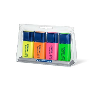 Staedtler Highlighter 1 color Yellow 2 Pcs, ST-364-01BK2DA