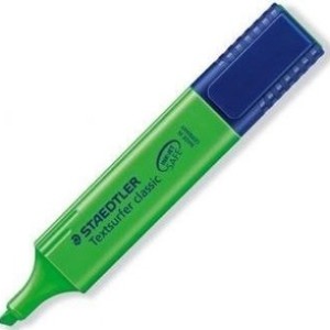 Staedtler Textsurfer Highlter Bx=10pc Green, ST-364-05