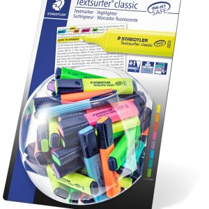 Staedtler Highlighter Classic Neon Dsp=100pcs, ST-364-V100P