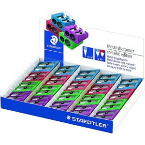 Staedtler Metal sharpener 5col bx=20pc, ST-510-10PR2