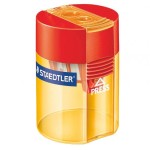 Staedtler Tub sharpener 2-hole on blister, ST-512-006BKDA