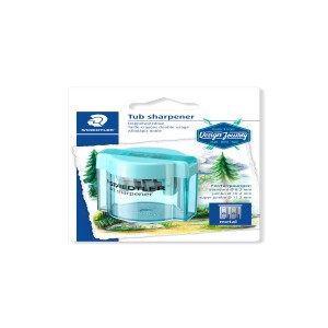 Staedtler Tub sharpener 2Hole Bls 1pc, ST-513-001CBK