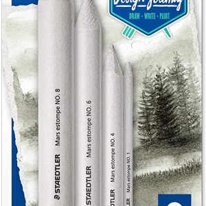 Staedtler Blending stumps of 4 sizes, ST-5426-SBK4