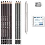 Staedtler DeSign Journey Mixed Charcol set, ST-61-100C