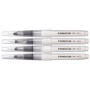 Staedtler Water Fillable Brush Bls 4pc, ST-949-SBK4C