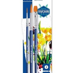 Staedtler Synthetic Brush Set Bls 3pc, ST-989-SBK3