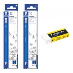 Staedtler Norica Pencils 3dz, STP-PACK-338