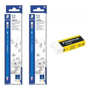 Staedtler Norica Pencils 3dz, STP-PACK-338