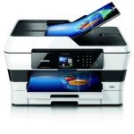 Brother MFC-J3720 InkJet All in One Printer, White and Black