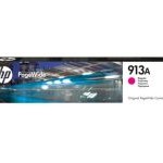 HP 913A Original Page Wide Cartridge, Magenta (F6T78AE)