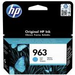 HP 963 Original Ink Cartridge, Cyan (3JA23AE)
