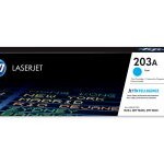 HP 203A Original LaserJet Toner Cartridge, Cyan (CF541A)