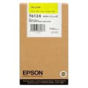 Epson T6124 Ink Cartridge, Yellow