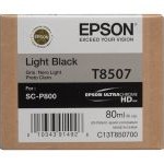 Epson UltraChrome HD T850700 Ink Cartridge, Light Black