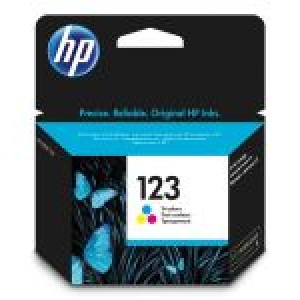 HP 123 Tri Color Ink Cartridge (F6V16AE)