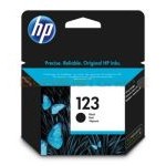 HP 123 Ink Cartridge, Black (F6V17AE)
