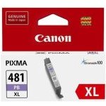 Canon CLI-481XL PB High Yield Ink Cartridge, Photo Blue