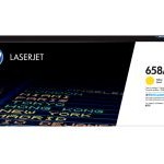 HP 658A Original LaserJet Toner Cartridge, Yellow (W2002A)