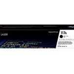HP 117A Original Laser Toner Cartridge, Black (W2070A)
