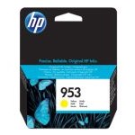 HP 953 Original Ink Cartridge, Yellow (F6U14AE)