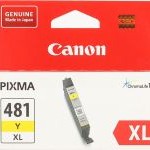 Canon CLI-481XL Y High Yield Ink Cartridge, Yellow