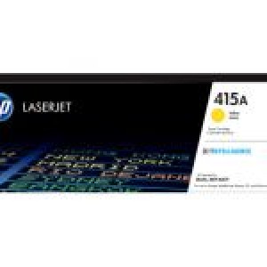 HP 415A Original LaserJet Toner Cartridge, Yellow (W2032A)