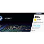 HP 410X High Yield Original LaserJet Toner Cartridge, Yellow (CF412X)